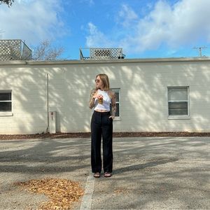 Black Aritzia Effortless Pant